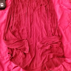 Beautiful red blouse